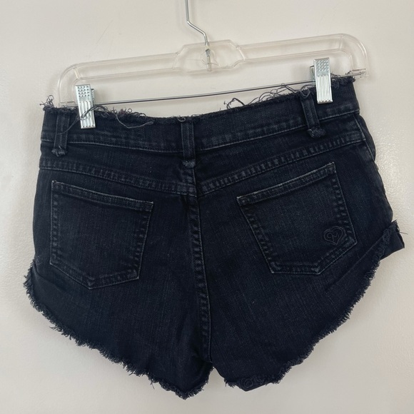 Carmar Black Washed Jean Shorts - Picture 2 of 7